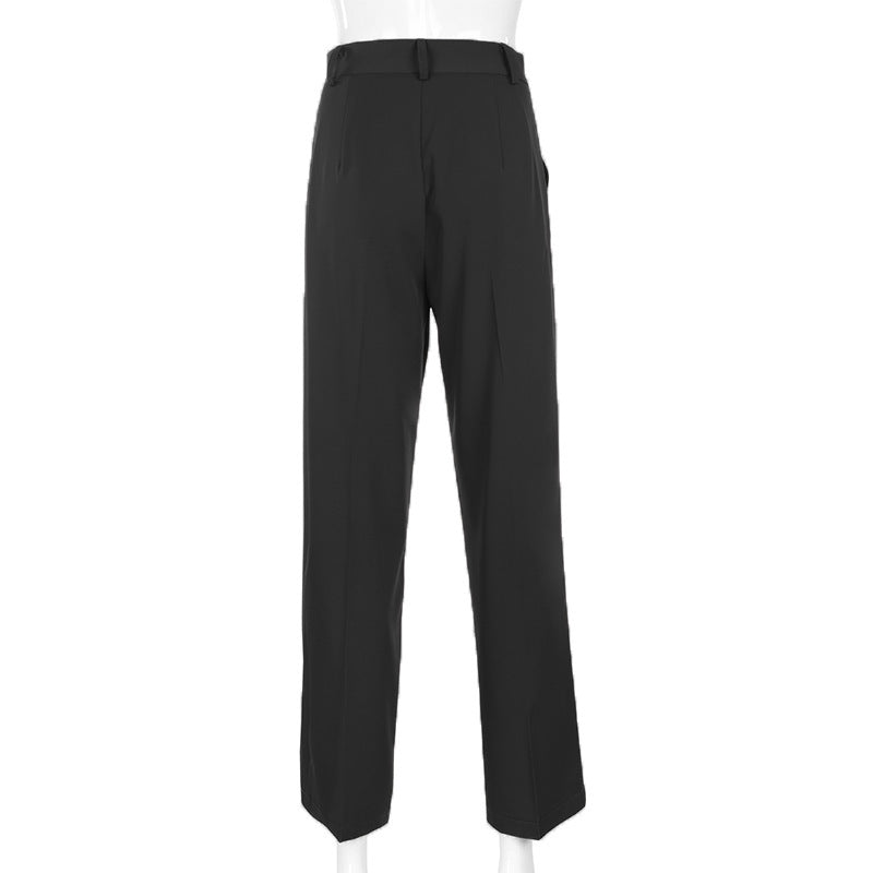 Women's straight trousers legging casual pants