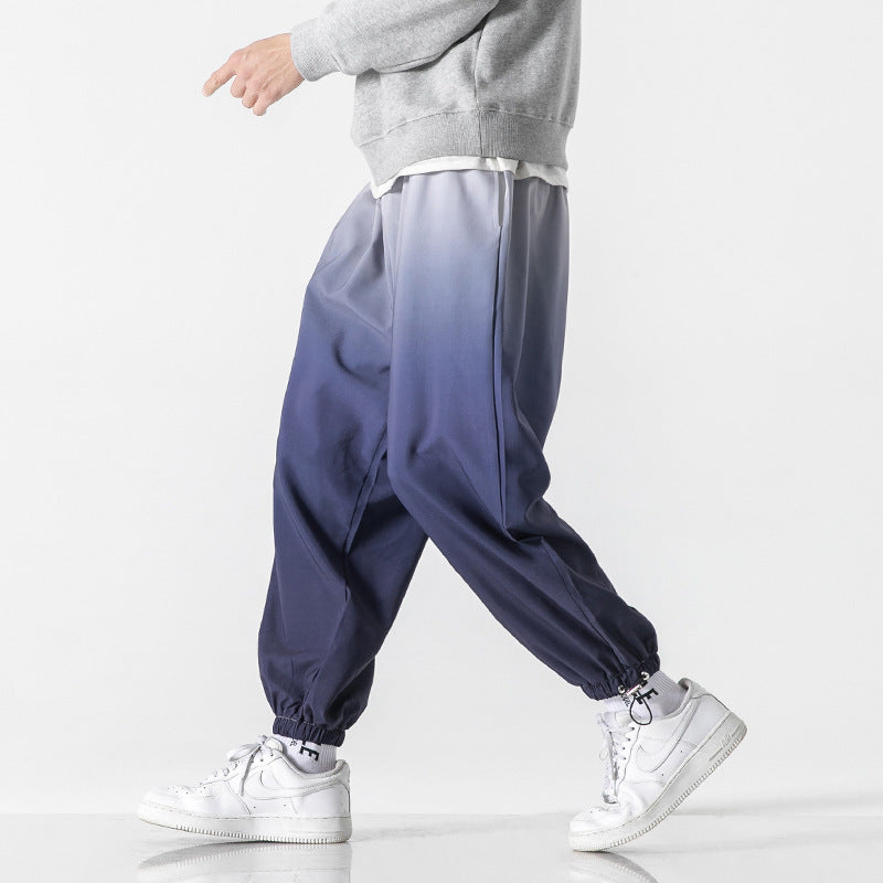 Summer Youth Casual Fashion Gradient Pants